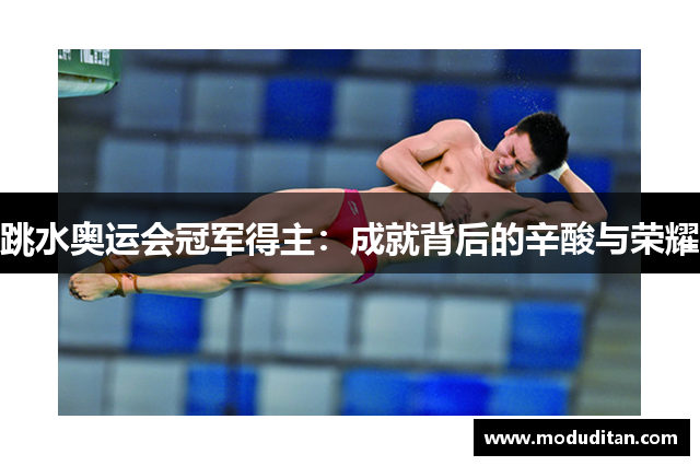 跳水奥运会冠军得主：成就背后的辛酸与荣耀